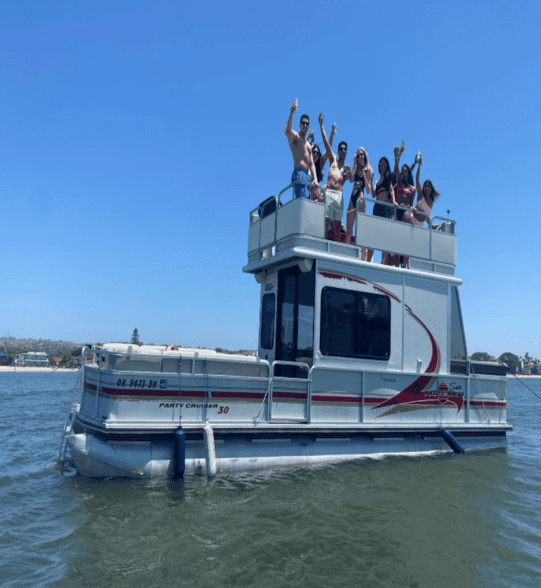 30′ Double Decker Pontoon Boat