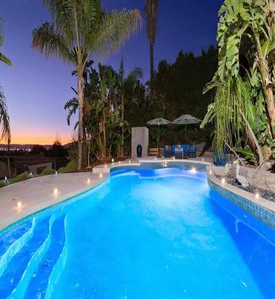 Massive Hillside Estate w/ Pool and Sunset Views